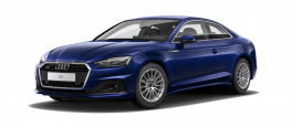 Audi A5 Coupe 2.0L 40 TFSI MHEV quattro S tronic (204 HP) Navarra Blue Metallic