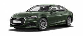 Audi A5 Coupe 2.0L 40 TFSI MHEV quattro S tronic (204 HP) District Green Metallic