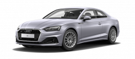 Audi A5 Coupe 2.0L 40 TFSI MHEV S tronic (204 HP) Florett-Silver-Metallic