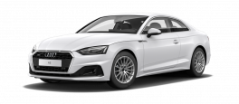 Audi A5 Coupe 2.0L 45 TFSI MHEV quattro S tronic (265 HP) Ibis white