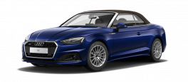 Audi A5 Cabriolet 40 TFSI MHEV quattro S tronic (204 Hp) Navarra Blue Metallic