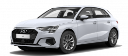 Audi A3 Sportback (8Y) 40 TFSI E S tronic (204 HP) Glacier White Metallic