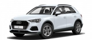 Audi Q3 (F3) 40 TFSI (190 HP) quattro S tronic Glacier White Metallic