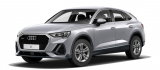 Audi Q3 Sportback 45 TFSI e (245 HP) S tronic Florett-Silver-Metallic