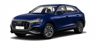 Audi Q8 55 TFSI V6 (340 HP) quattro MHEV Tiptronic Navarra Blue Metallic