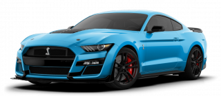 Ford Mustang VI (facelift 2017) Shelby GT350 5.2 V8 (526 HP) Velocity Blue
