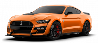 Ford Mustang VI (facelift 2017) Shelby GT350 R 5.2 V8 (526 HP) Twister Orange