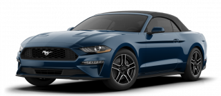 Ford Mustang Convertible VI (facelift 2017) 2.3 GTDi EcoBoost (310 HP) Antimatter Blue
