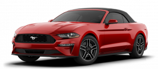 Ford Mustang Convertible VI (facelift 2017) 2.3 GTDi EcoBoost (310 HP) Rapid Red