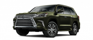 Lexus LX III (facelift 2015) 450d V8 (272 HP) AWD Automatic Nori Green Pearl