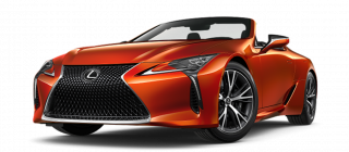 Lexus LC CONVERTIBLE 500 V8 (477 HP) Automatic Cadmium Orange