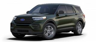 Ford Explorer VI 2.3 EcoBoost (300 HP) Automatic Fogged green