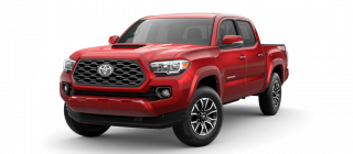 Toyota Tacoma III Double Cab 3.5 V6 (278 HP) 4WD Automatic Barcelona Red Metallic