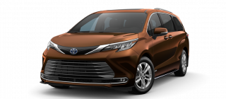 Toyota Sienna IV 2.5 (245 HP) Hybrid AWD eCVT Sunset Bronze Mica