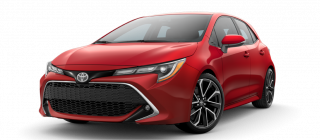 Toyota Corolla Hatchback XII (E210) 2.0 (180 HP) Hybrid CVT Finish Line Red
