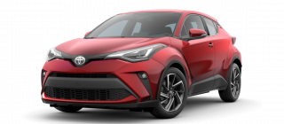 Toyota C-HR (facelift 2020) 1.2 (116 HP) AWD CVT/Multidrive S Supersonic Red