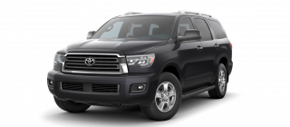 Toyota Sequoia II (facelift 2017) 5.7 V8 (381 HP) Automatic MIDNIGHT BLACK METALLIC