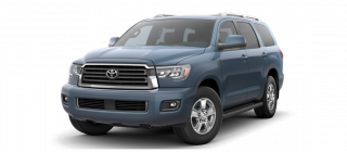Toyota Sequoia II (facelift 2017) 5.7 V8 (381 HP) Automatic Shoreline Blue Pearl