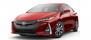 Toyota Prius Prime 1.8 (122 HP) Plug-in hybrid Automatic Supersonic Red