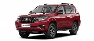 Toyota Land Cruiser (J300) 3.5i V6 (415 HP) 4WD Direct Shift 5 Seat Supersonic Red
