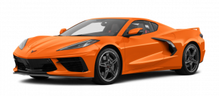 Chevrolet Corvette Stingray C8 6.2 V8 (495 HP) M1L (USA) Amplify OrangeTintcoat
