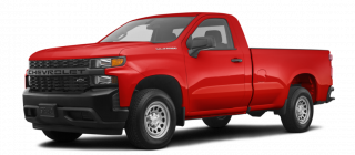 Chevrolet Silverado 1500 Crew Cab IV Standard Box 2.7 Turbo (310 HP) Automatic Red Hot